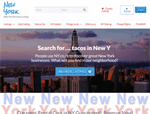 Tablet Screenshot of newyork.co.za