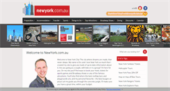 Desktop Screenshot of newyork.com.au